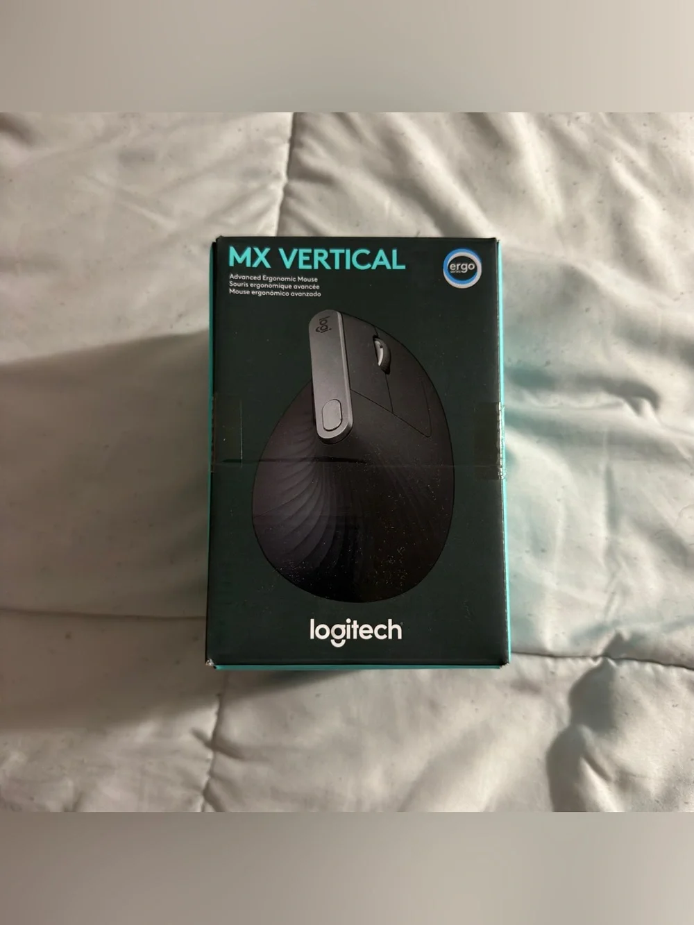 Logitech MX Vertical Advanced Ergonomic Wireless Mouse Ergo - Complete In Box!!!